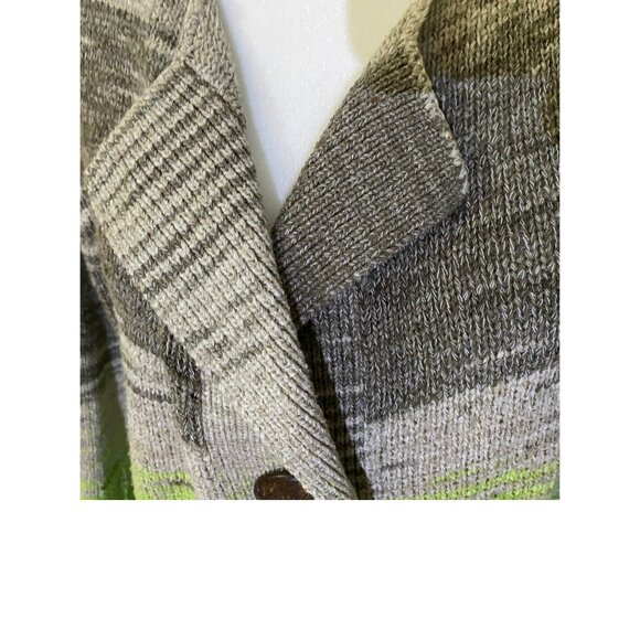 Tribal Button Up Sweater Jacket - Picture 4 of 5